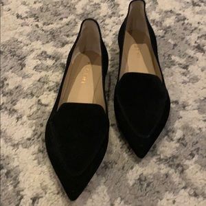 M. Gemi Stellato Suede Point Toe Flat